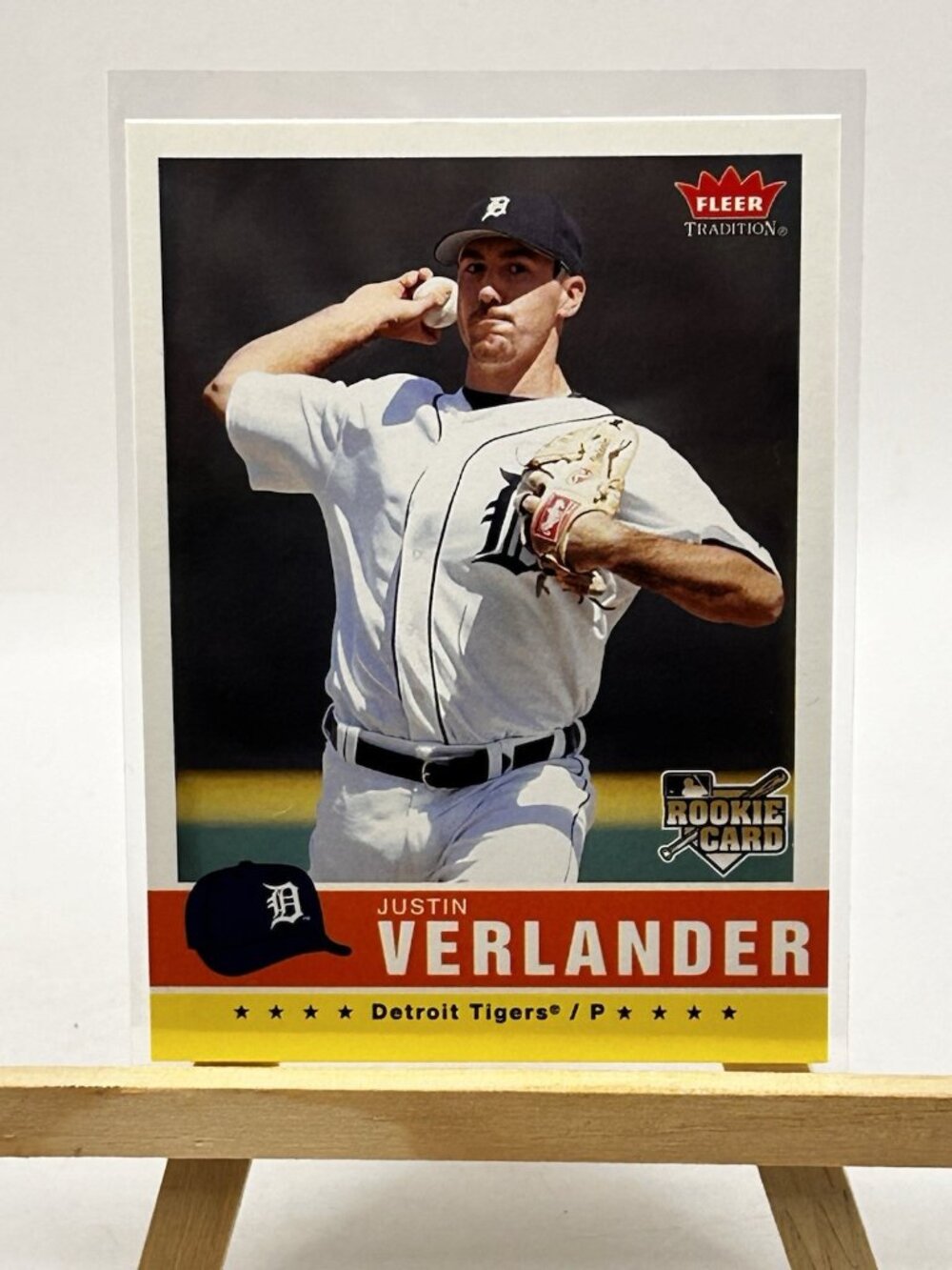 2006 Fleer Tradition Justin Verlander #173 (RC) Detroit Tigers